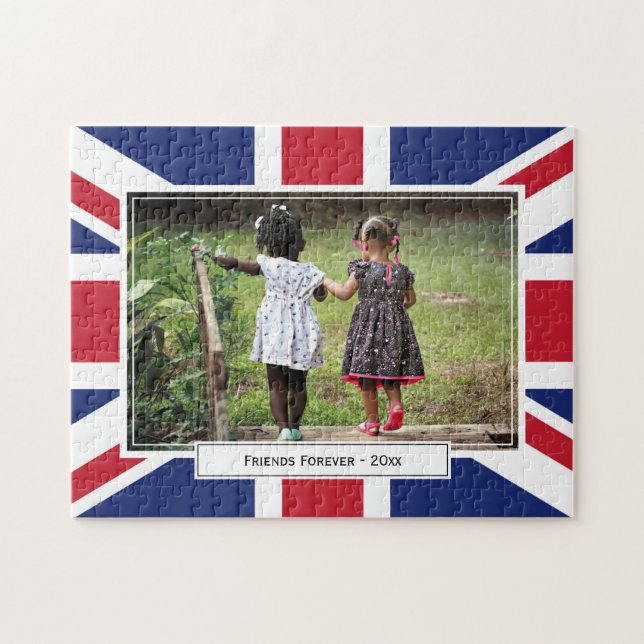 Puzzle UNION JACK | Drapeau britannique | Photo (Horizontal)
