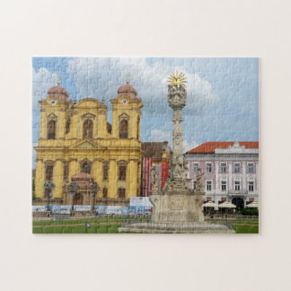Puzzle Union square (Unirii Square), Timisoara, Romania