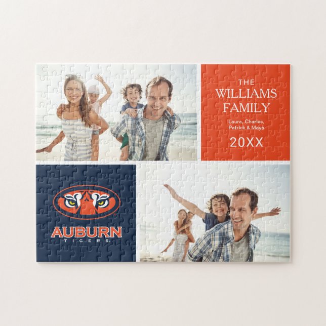 Puzzle Université d'Auburn | Auburn Tigers (Horizontal)