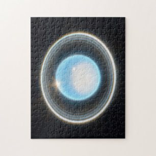 Puzzle Uranus planétaire avec anneaux Image JWST