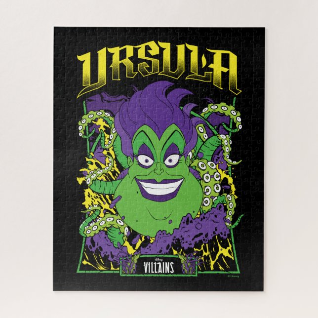 Puzzle Ursula | Design néon (Vertical)