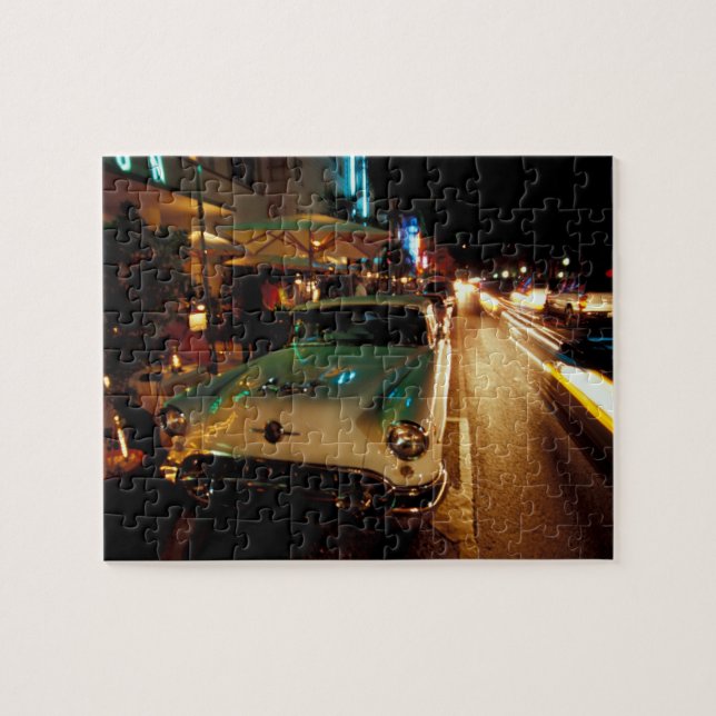 Puzzle USA, FL, Miami, South Beach la nuit.2 (Horizontal)
