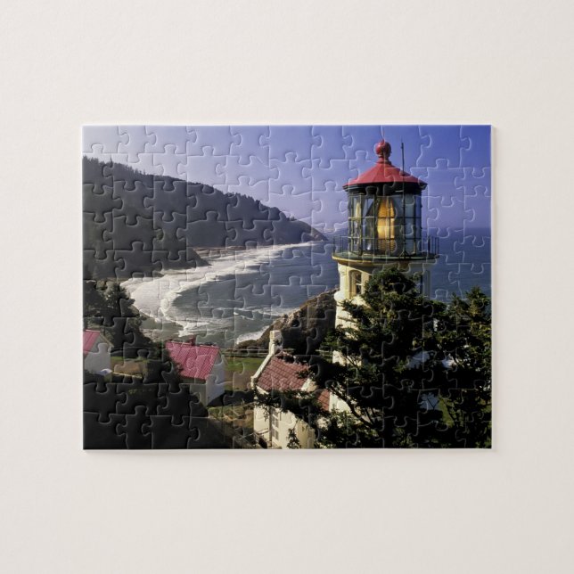 Puzzle USA, Oregon, Florence. Phare de Heceta Head (Horizontal)