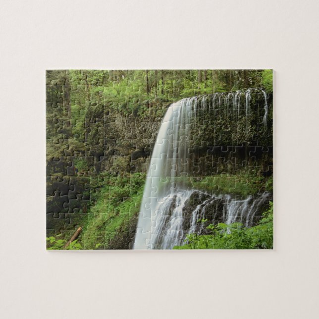 Puzzle USA, Oregon, Silver Falls State Park. Bas (Horizontal)