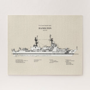 Puzzle USCG Cutter Hamilton whec-715 - SBD