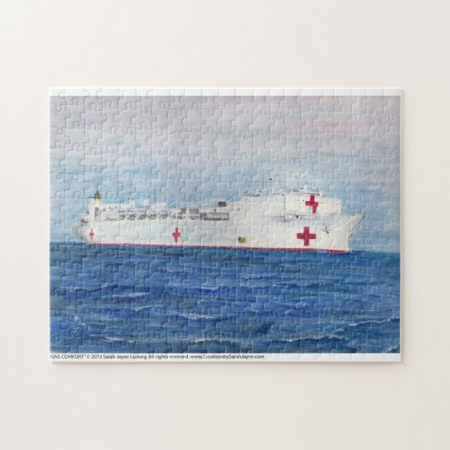 PUZZLE USNS COMFORT (Horizontal)