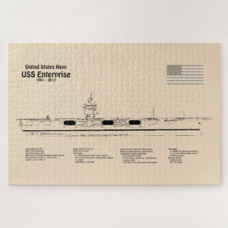 Puzzle USS Enterprise - Plan directeur des expéditions SD