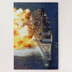 Puzzle USS Iowa Firer