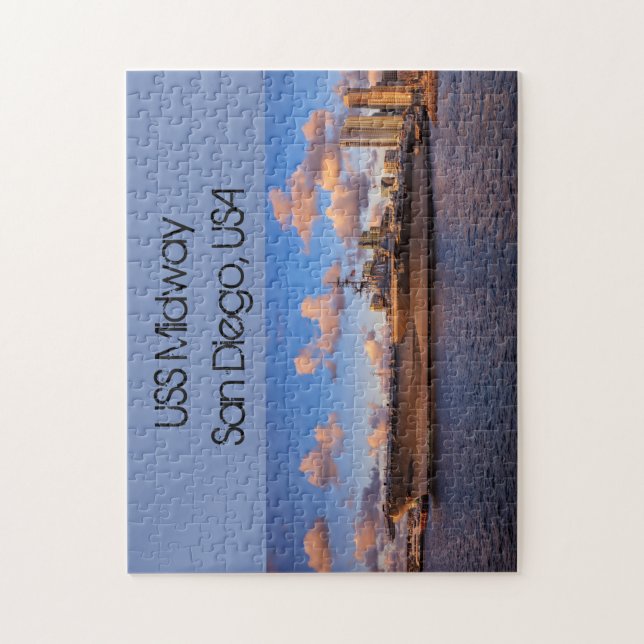 Puzzle USS Midway - San Diego, USA (Vertical)