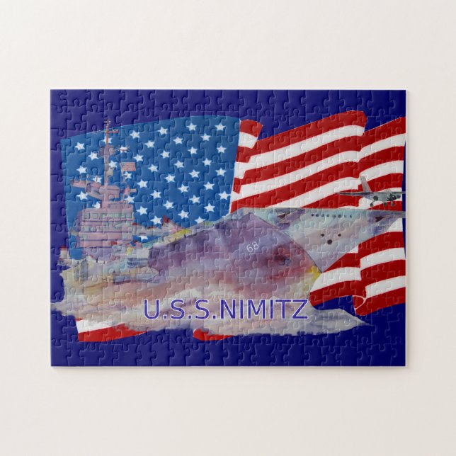 Puzzle USS Nimitz CVN-68 (Horizontal)