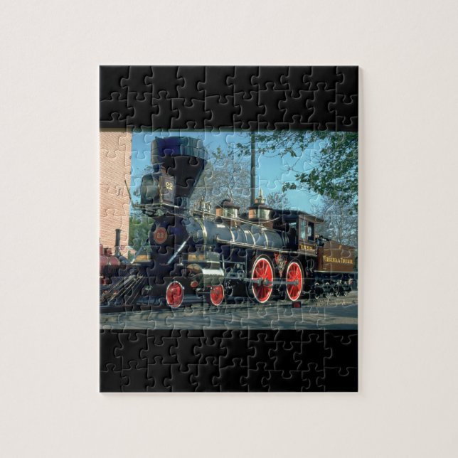 Puzzle V&T 4-4-0 #22, _Trains de 1860's. (Vertical)