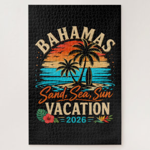 Puzzle Vacances Bahamas Sable Mer Soleil 2026