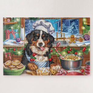 Puzzle Vacances de montagne d'Entlebucher : Pâtisserie fe