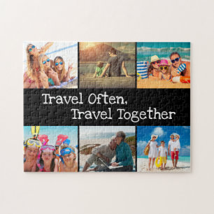 Puzzle Vacances en famille Photo Collage Voyage Souvent
