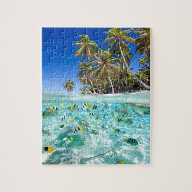 Puzzle Vacances exotiques (Vertical)