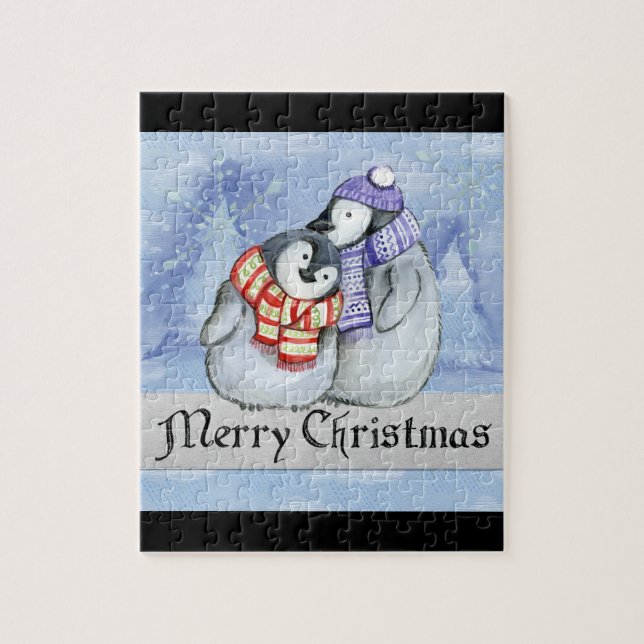 Puzzle Vacances Penquins (Vertical)