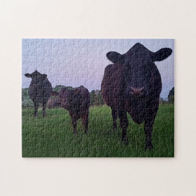 Puzzle Vache à Yup de vache ! Casse-tête (Horizontal)