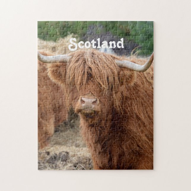 Puzzle Vache des montagnes (Vertical)