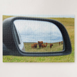 Puzzle Vaches dans le miroir