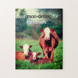 Puzzle Vaches en pâturage