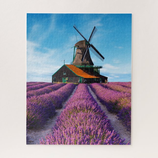 Puzzle Valensole Lavande Champs Provence France (Vertical)
