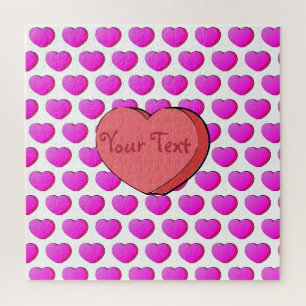 Puzzle Valentines Dessin Coeur de bonbons
