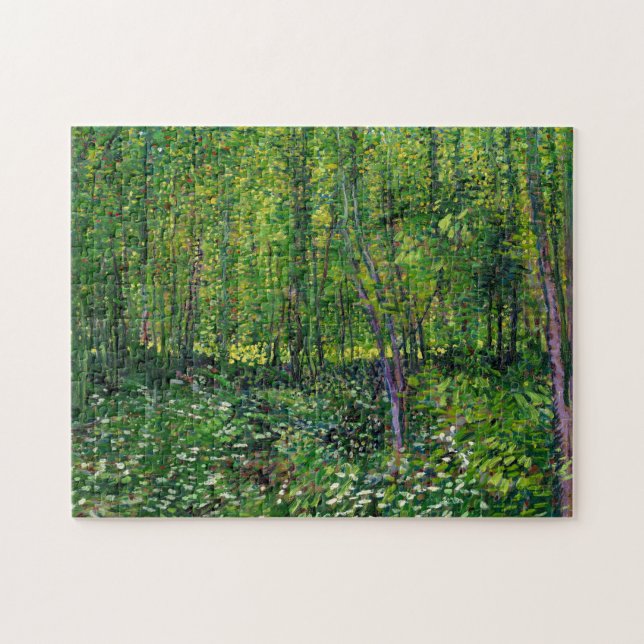 Puzzle Van Gogh Arbres Et Sous-Croissance (Horizontal)