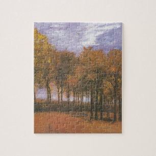 Puzzle Van Gogh Automne Tree Feuille Destinée aux 