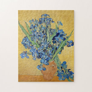Puzzle Van Gogh Irises Vase Fleurs Floral Vase Art