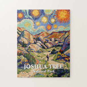 Puzzle Van Gogh Joshua Tree Hidden Valley Vintage Desert