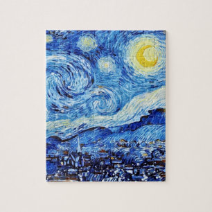 Puzzle Van Gogh - La Nuit étoilée - Blancs Noël