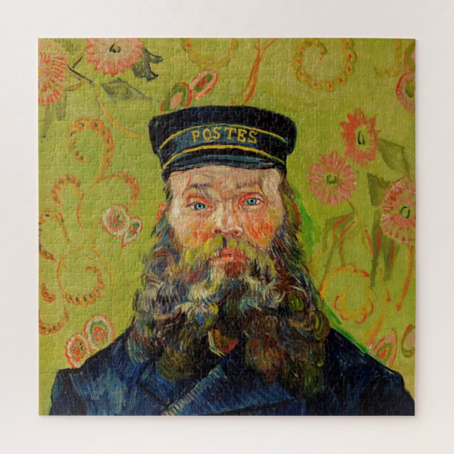 Puzzle Van Gogh Postman Portrait Peinture Antique Art (Vertical)