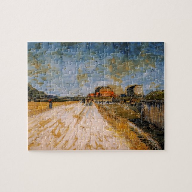Puzzle Van Gogh Road à côté des Ramparts de Paris (Horizontal)