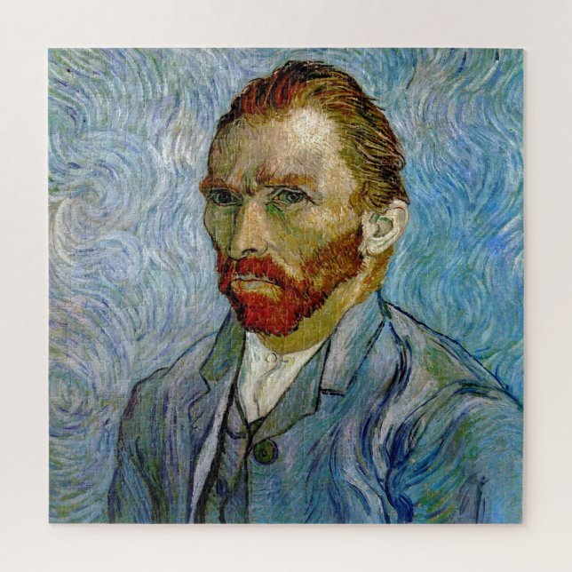 Puzzle Van Gogh Self Portrait Art Peinture (Vertical)