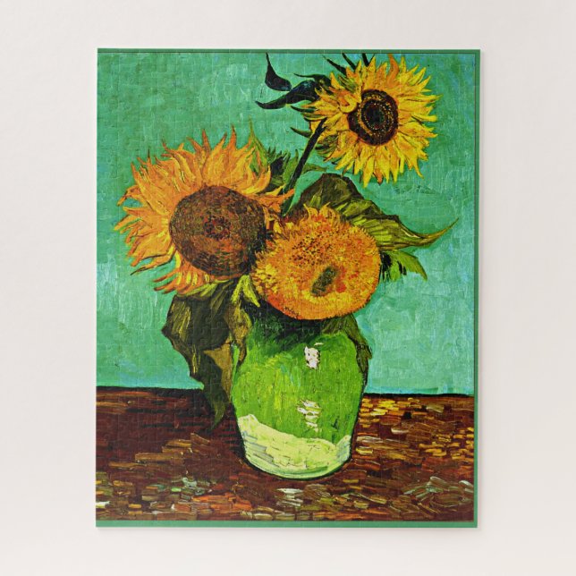 Puzzle Van Gogh - Tournesols (trois) (Vertical)