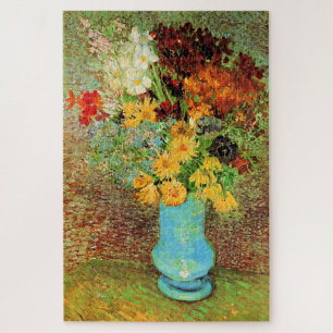 Puzzle Van Gogh - Vase avec marguerites, anémones,