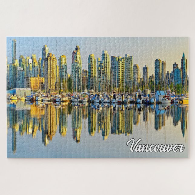 Puzzle Vancouver, Colombie-Britannique, Canada (Horizontal)