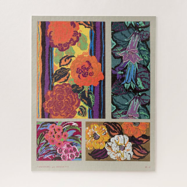 Puzzle Variations 16 par Edouard Benedictus 1924 (Vertical)