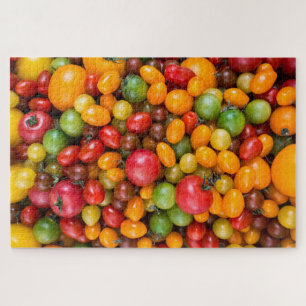 Puzzle Variété colorée d'espèces de tomates
