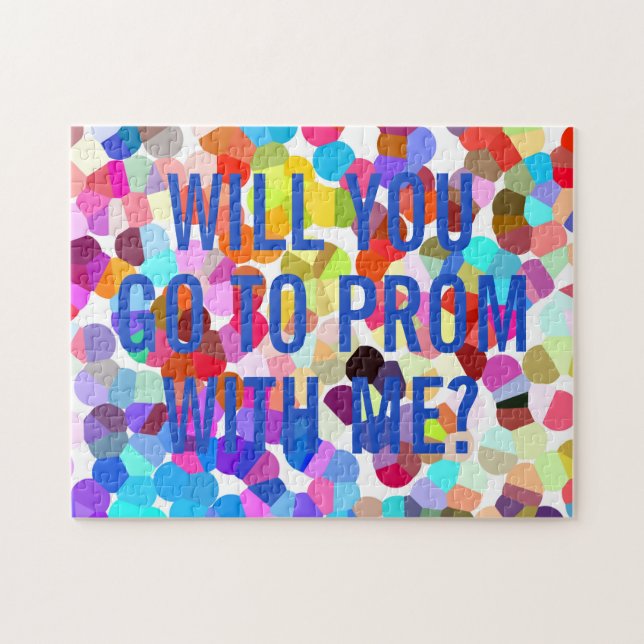 Puzzle Vas-Tu Aller Au bal Avec Moi ? Message secret mode (Horizontal)