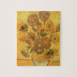Puzzle Vase avec 15 tournesols par Vincent van Gogh