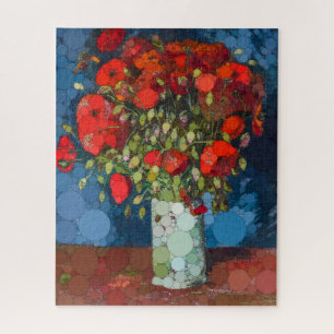 Puzzle Vase avec des pavots par Après Vincent van Gogh
