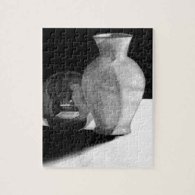 Puzzle Vase avec sphère (Vertical)