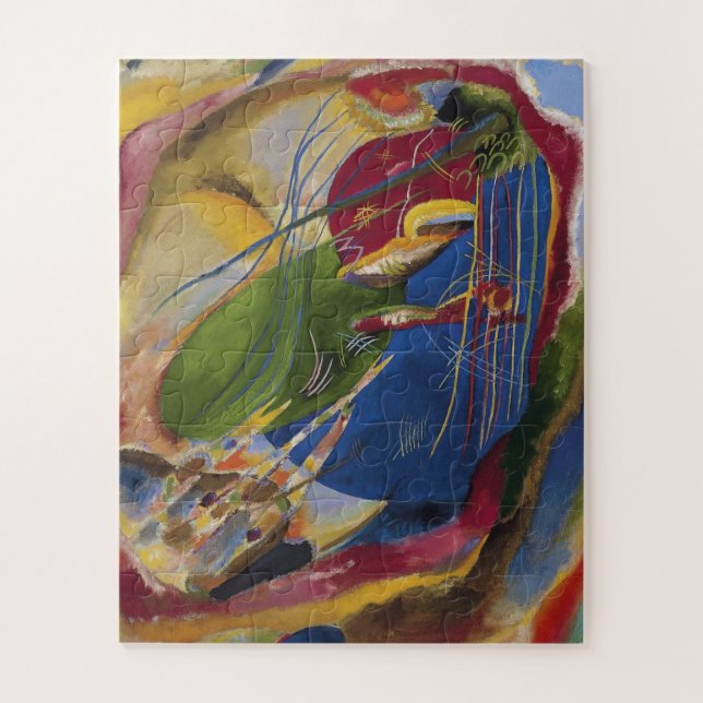Puzzle Vasily Kandinsky - Picture With Three Spots (Vertical)
