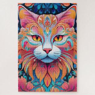 Puzzle Vector Cat
