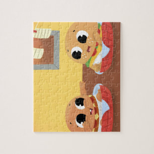 Puzzle végétarien et d'Angus