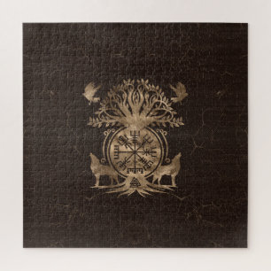 Puzzle Vegvisir - Viking Compas Ornement