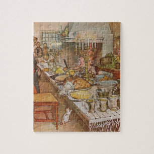 Puzzle Veille de Noël Carl Larsson 1904