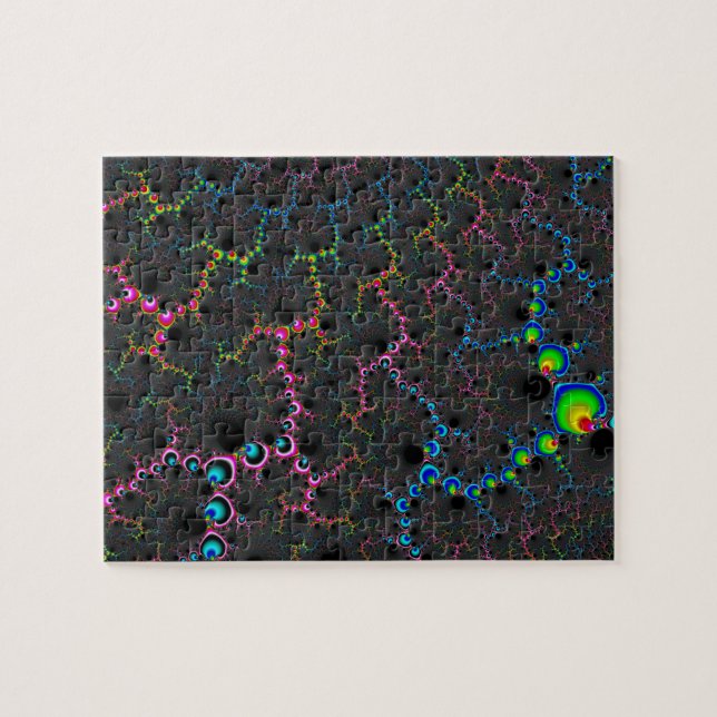 Puzzle Veines - art de fractale (Horizontal)