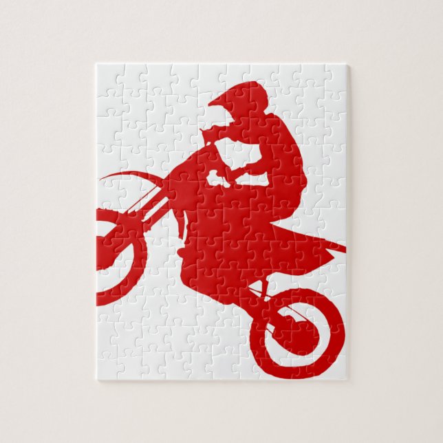 Puzzle VÉLO de SALETÉ (écarlate) (Vertical)